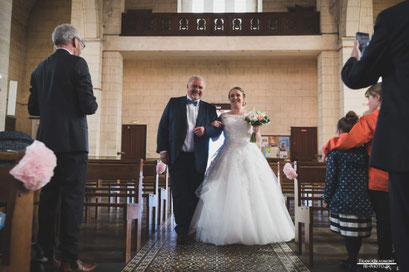 mariage hauts de france père mariée