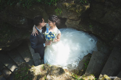 mariage valenciennes couple extérieur naturel
