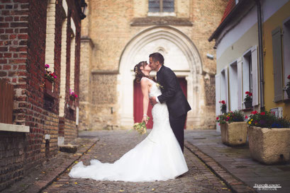 photographe mariage valenciennes couple parc