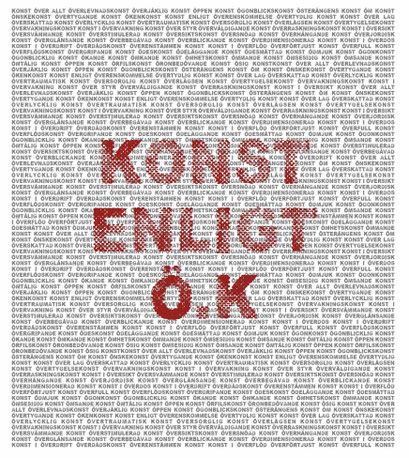 Konst enligt ÖK, Österängens konsthall, Jönköping 2016