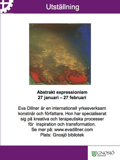 Abstrakt Expressionism, Gnosjö Art Gallery 2016
