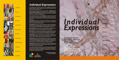 Individual Expressions, Ravindra Bhavan Lalit kala Akademi, National Academy of Fine Art, New Delhi, India. 2012