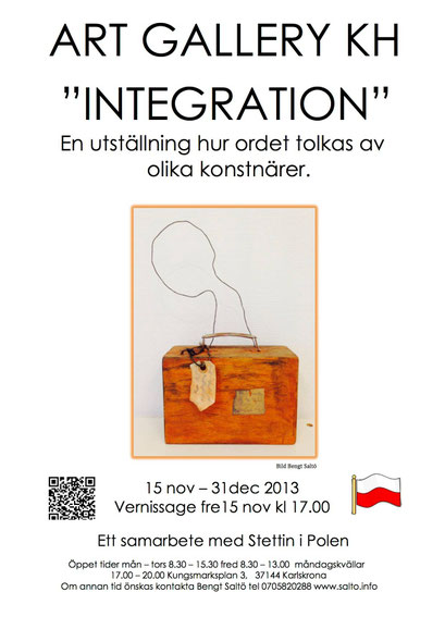 Integration, group show, Galleri KH, Karlskrona 2013