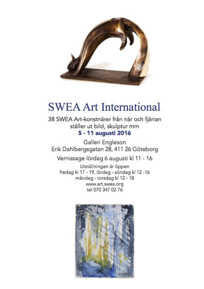 Group show, SWEA Art Int’l, Galleri Engleson, Gothenburg 2016
