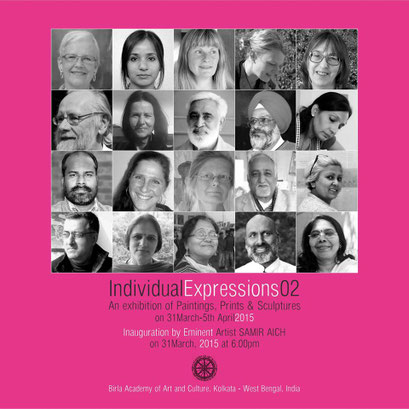 Individual Expressions 02, Birla Academy of Fine Arts, Kolkata, India 2015