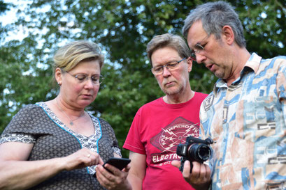 da ist die App zur Kamerafernsteuerung über Wlan