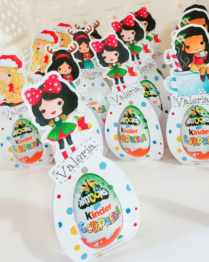 Ovetti kinder principesse natalizie