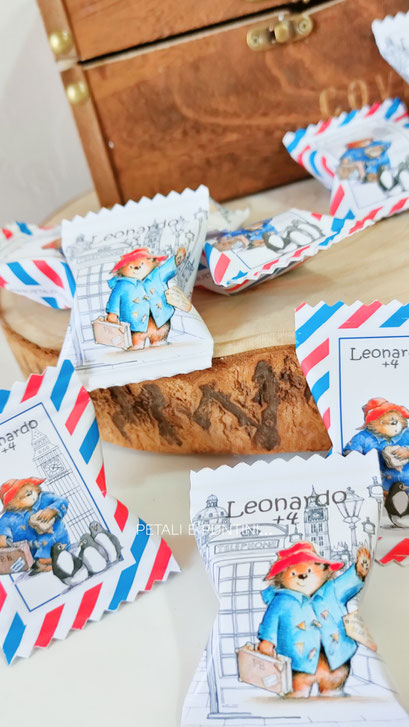 Caramelle personalizzate a tema Paddington