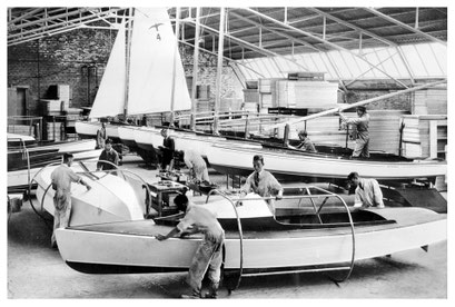 productie Valken bij Bruynzeel maart 1940