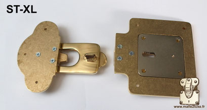 lock brass trunk new 