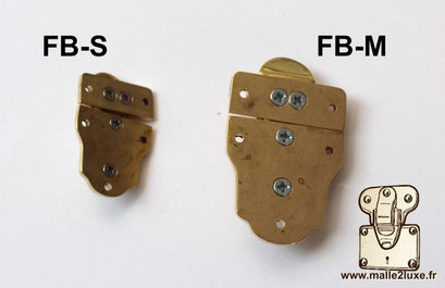 Fermoir FB-M pour fabrication haut de gamme.