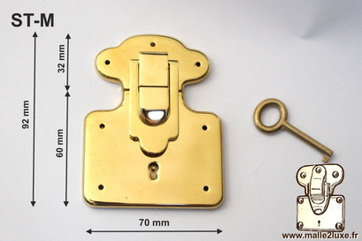 ST-M lock supplied with one key.