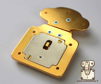 ST-S solid brass trunk lock.