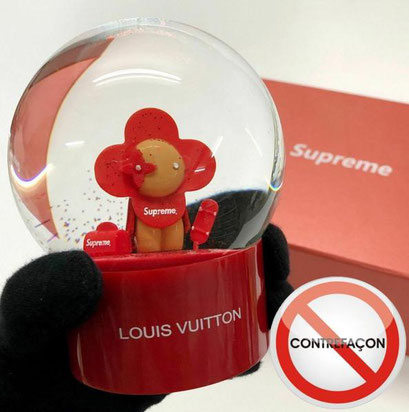 CONTREFACON BOULE A NEIGE LOUIS VUITTON replica snow ball vivienne