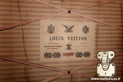  Louis Vuitton série inférieure, 5ème série avant 1914 courrier ancienne