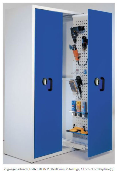 Rollregal Zugwagenschrank Vertikalregal - lagerconsulting.at
