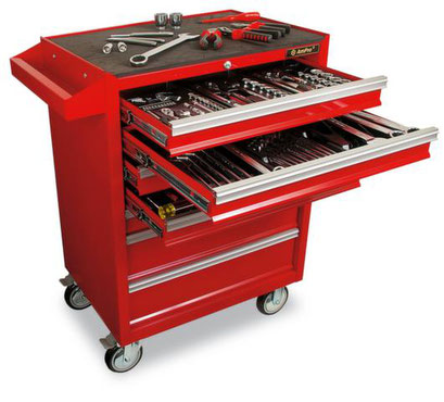 Werkzeugschrank mit Rollen - lagerconsulting.at