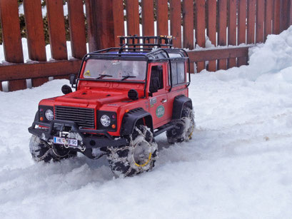 Aufgerüstet  |  Bernds Land Rover Defender