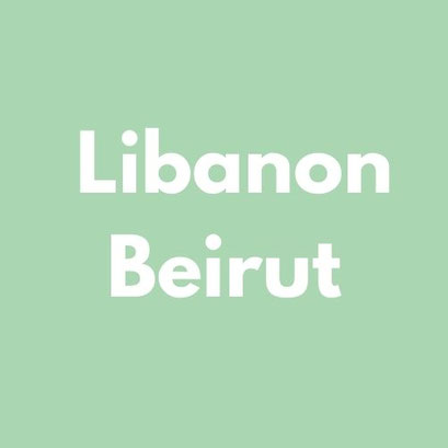 LIBANON BEIRUT Reiseliteratur