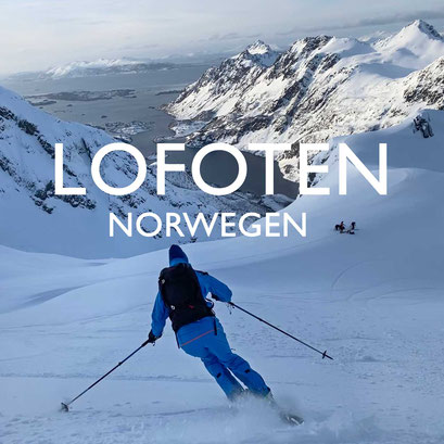Norwegen Skitouren Lofoten, Reiseblog Edeltrips