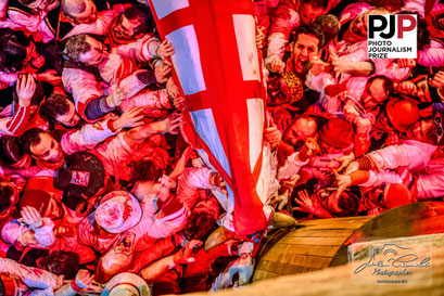Photo Journalism Prize 2026. Recognizing Excellence In Photojournalism. Carnevale Storico di Offida ~ Bove Finto. © Luca Cameli Photographer