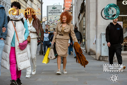 Phi Photography Awards 2025 ~ Honorable Mention. Styling Hair & Outfit by Bora. © Luca Cameli Photographer