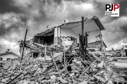 Photo Journalism Prize 2026. Recognizing Excellence In Photojournalism. Per Non Dimenticare: Terremoto Centro Italia 2016. © Luca Cameli Photographer