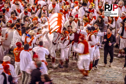 Photo Journalism Prize 2026. Recognizing Excellence In Photojournalism. Carnevale Storico di Offida ~ Bove Finto. © Luca Cameli Photographer