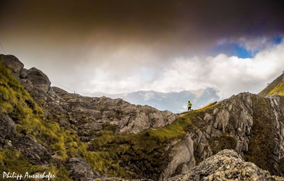 In den Bergen der Alpinwellt Weißenbach im Ahrntal in Südtirol im Herbst