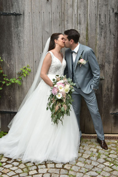 klassische Hochzeit auf dem Land