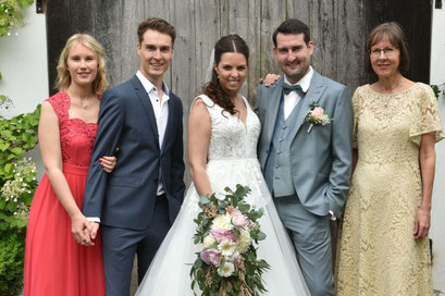 klassische Hochzeit auf dem Land