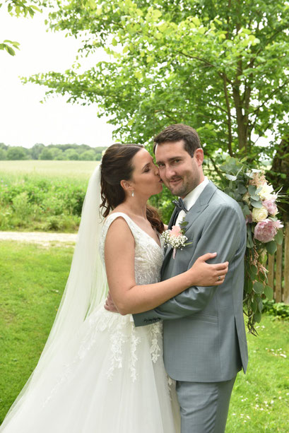 klassische Hochzeit auf dem Land
