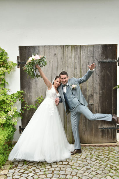 klassische Hochzeit auf dem Land