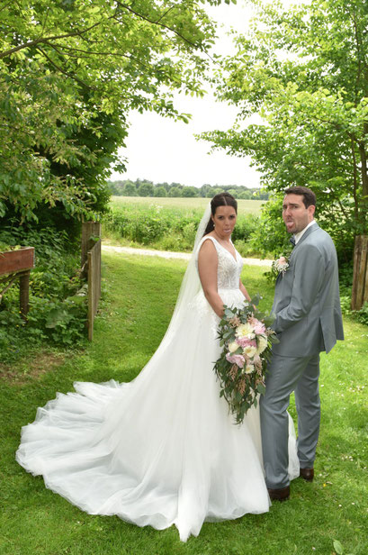 klassische Hochzeit auf dem Land