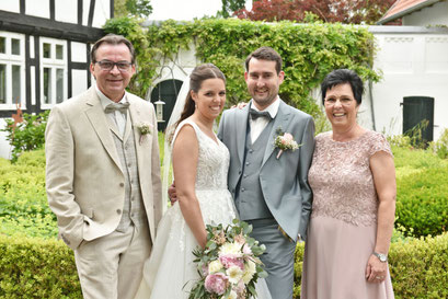 klassische Hochzeit auf dem Land