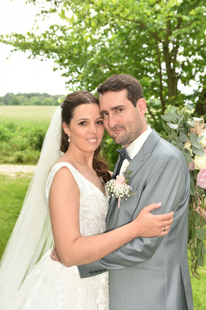 klassische Hochzeit auf dem Land