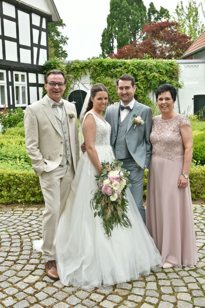 klassische Hochzeit auf dem Land