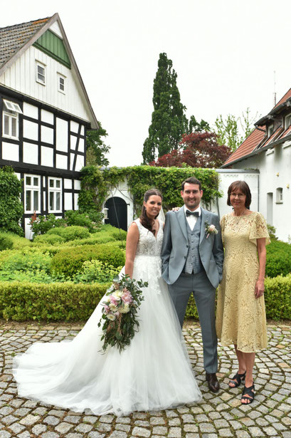 klassische Hochzeit auf dem Land