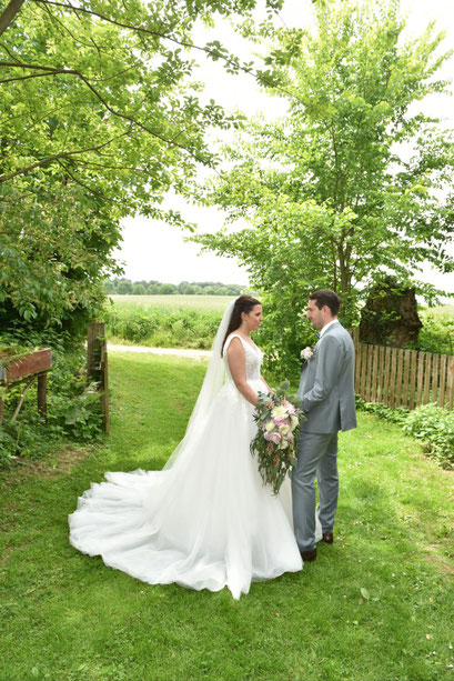 klassische Hochzeit auf dem Land