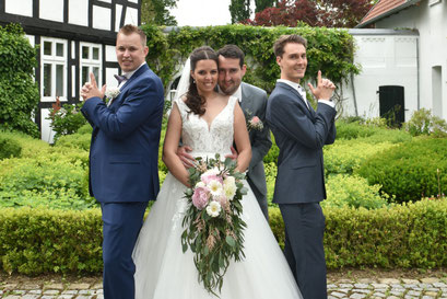 klassische Hochzeit auf dem Land