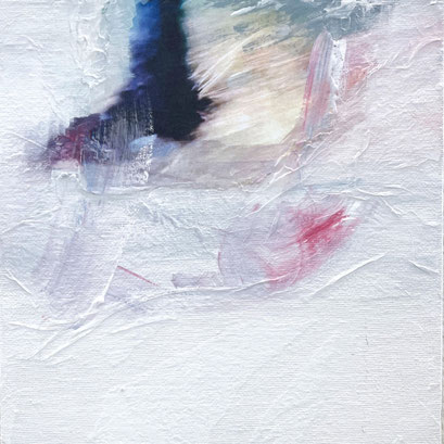 Power 4, 20x20cm, Foto und Acryl auf Malpappe, 2023