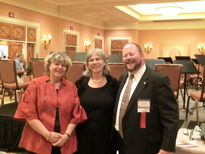 Avec/With Eva Amsler (Professor of Flute at Florida State University) and John Bailey (Larson Professor of Flute, University of Nebraska. Lincoln) NFA/LasVegas 2012