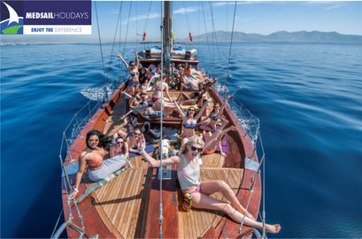 Medsail Holidays offers Cabin Charter in Greece - MEDSAIL 
