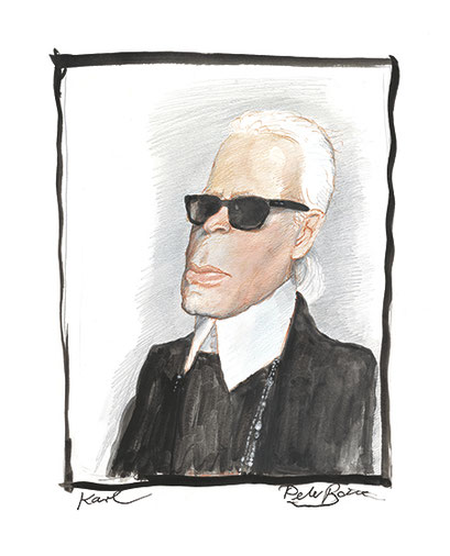 Peter Bauer, Rostock, »Karl« (Karl Lagerfeld) 