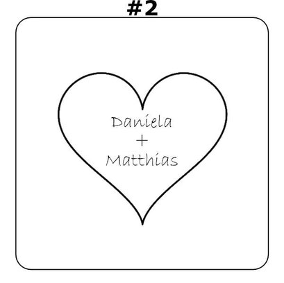 #2 - Herz + Namen auf Ringbox
