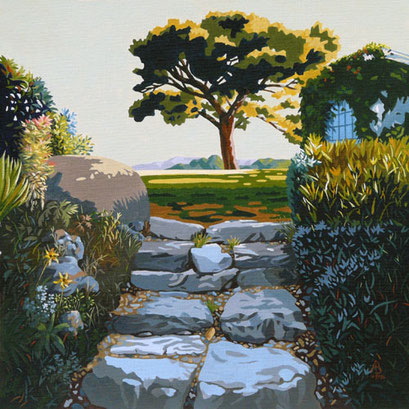 Early morning, late summer, Provence. Sold to private customer in France