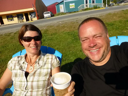 Ein feiner Kaffee am Morgen, Haines, Alaska