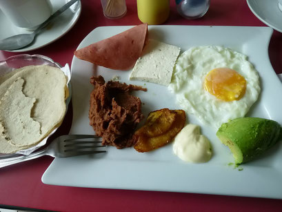 Mittelamerikanisches Frühstück - deftig!