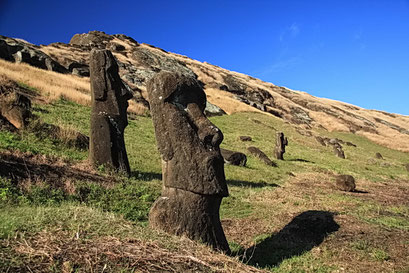 Steinbruch Rano Raraku