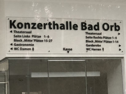 Konzerthalle Bad Orb - Kasse